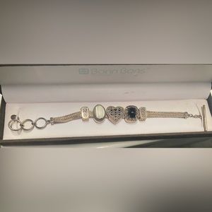 Bonn Bons Silver Charm Bracelet in box. Brand new.